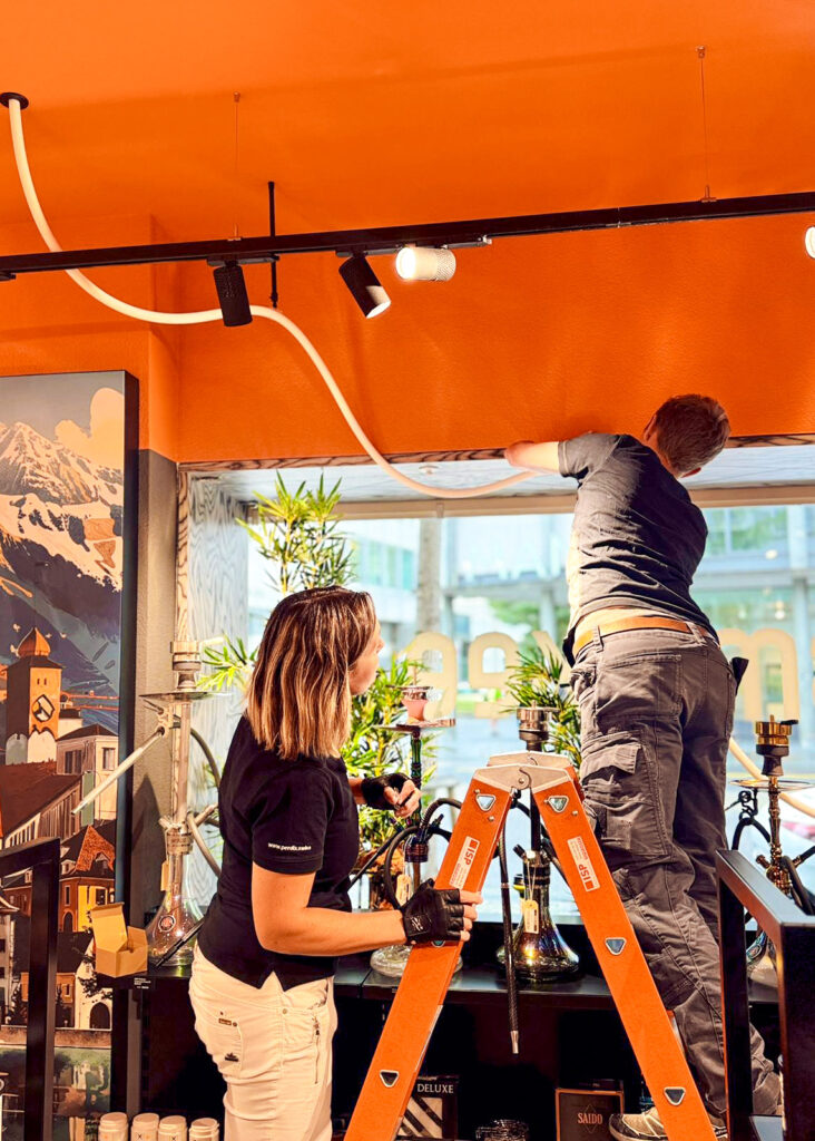 Installation Lichtlösung ANIGO Flex perdix