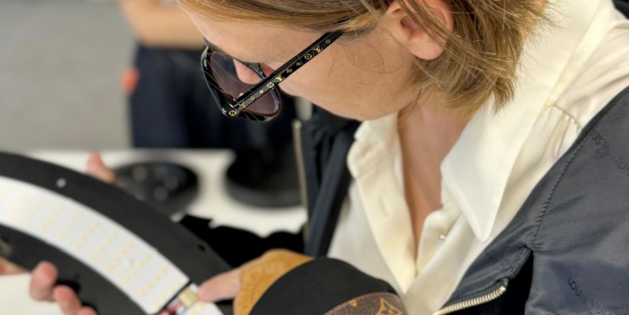 Frau perdix im Entwicklungs-Modus