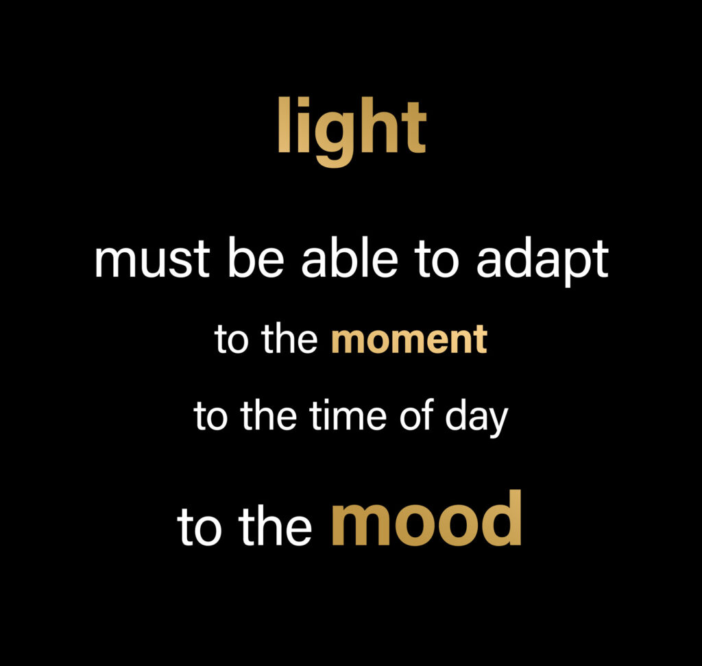 Wichtig, Lichtmenge und Lichtfarbe