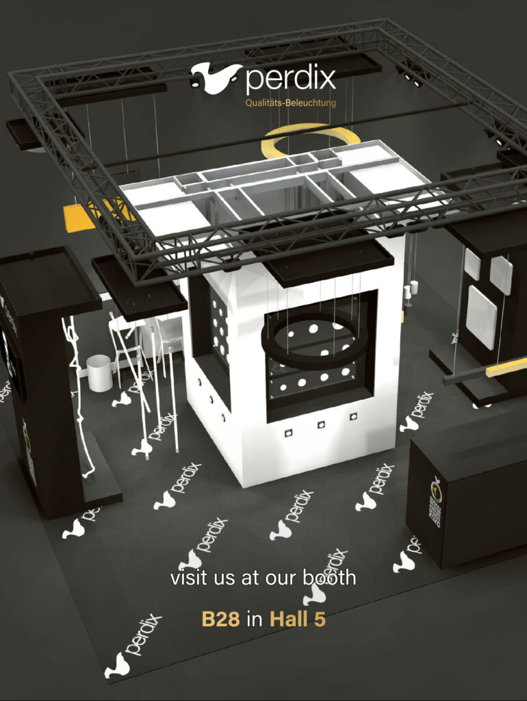 Besuche unser perdix Messestand